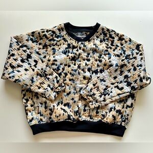 NWOT ZARAxRHUIGI Limited edition Crewneck Sweater. Trim. Size S-M
